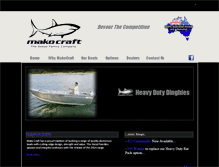 Tablet Screenshot of makocraft.com.au